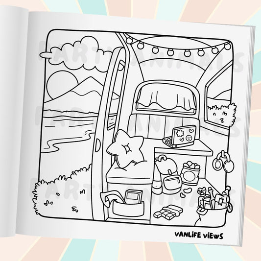 Road Trippin' Spiral Bound with Charm
