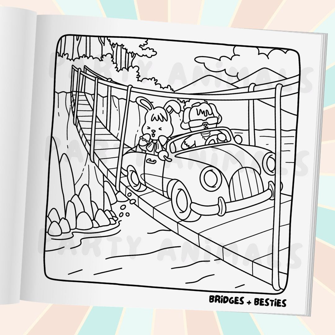 Road Trippin' Spiral Bound with Charm