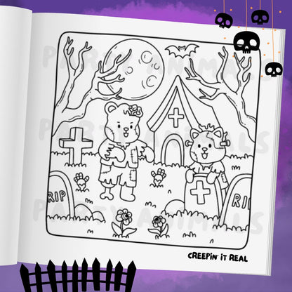 The Boo Crew Coloring Book (Digital Download)