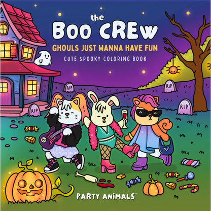 The Boo Crew Coloring Book (Digital Download)
