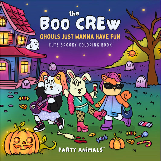 The Boo Crew Coloring Book (Digital Download)