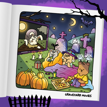 The Boo Crew Coloring Book (Digital Download)