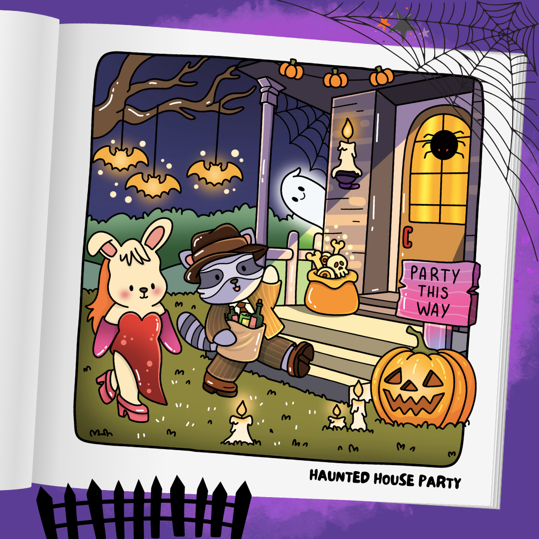 The Boo Crew Coloring Book (Digital Download)
