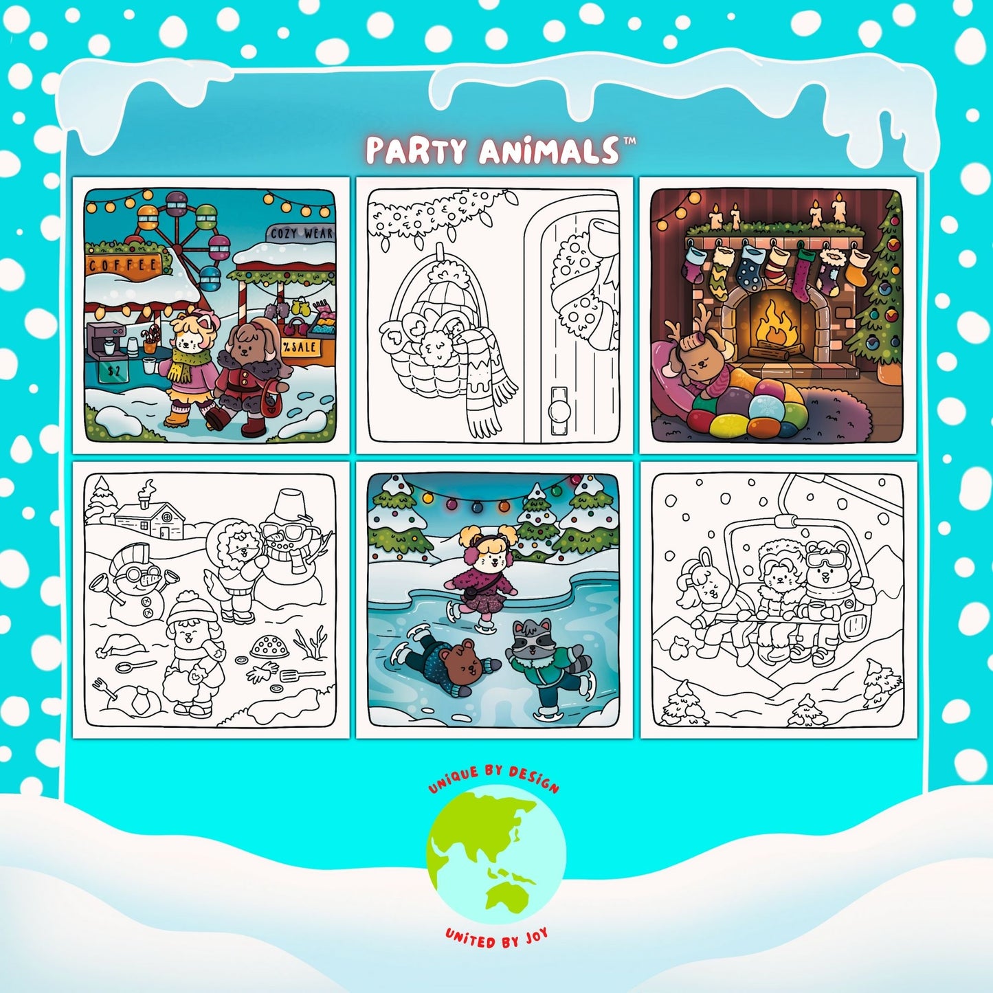 The Jolly Crew Coloring Book
