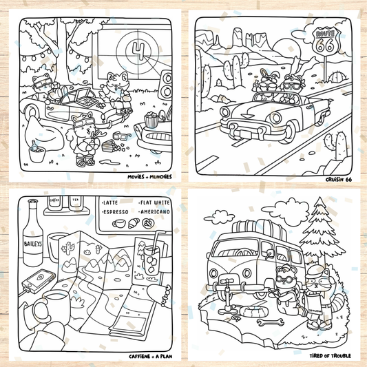Road Trippin' Party Pack #2 Digital Download (Mini Pack)