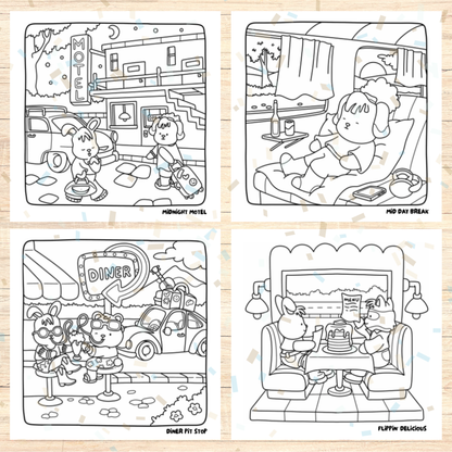 Road Trippin' Party Pack #3 Digital Download (Mini Pack)