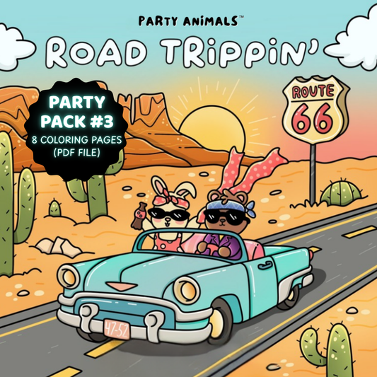 Road Trippin' Party Pack #3 Digital Download (Mini Pack)