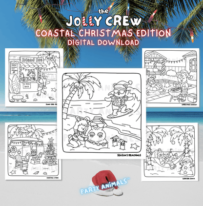 The Jolly Crew: Coastal Christmas Mini Pack (Digital Download)
