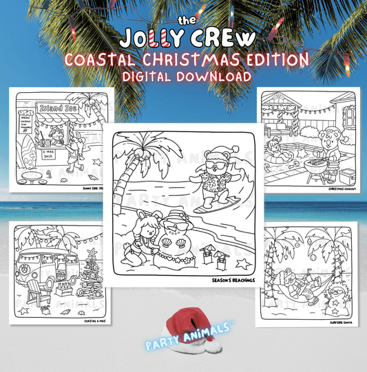 The Jolly Crew: Coastal Christmas Mini Pack (Digital Download)