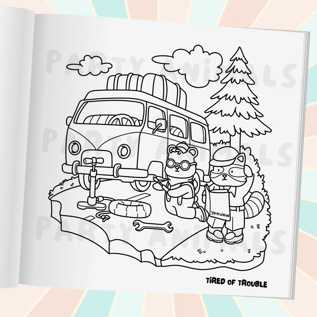 Road Trippin' Spiral Bound with Charm
