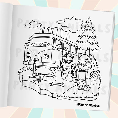 Road Trippin' Spiral Bound with Charm
