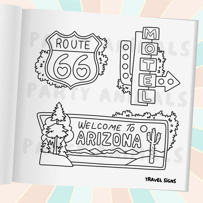 Road Trippin' Spiral Bound with Charm
