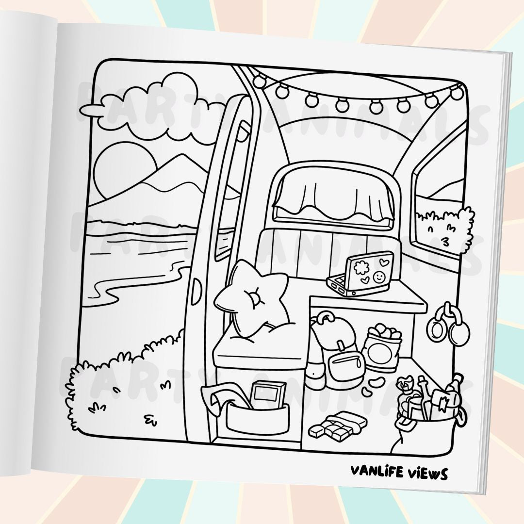 Road Trippin' Spiral Bound with Charm