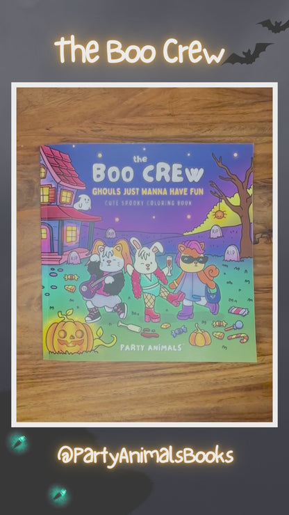 Party Animals Coloring Book Bundle – Road Trippin’ + The Boo Crew